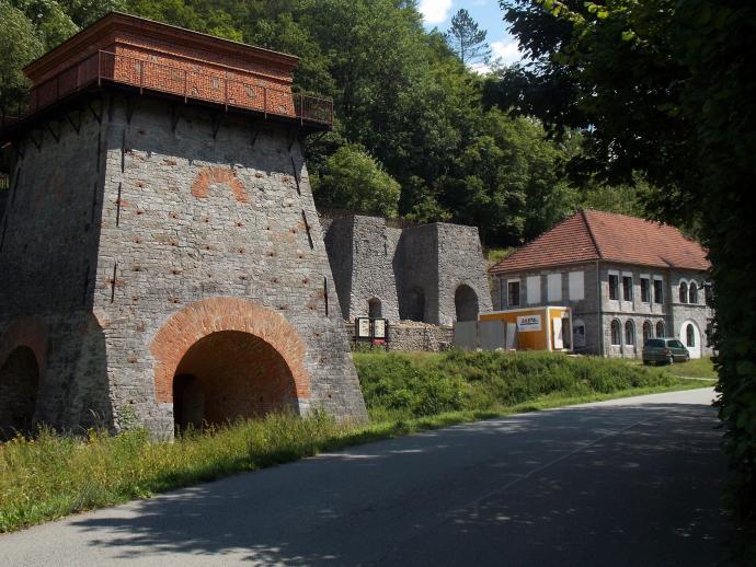 Stará huť u Adamova alias Huť Františka / léto 2014