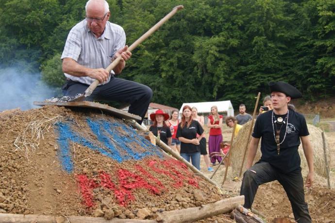 Zapálení milíře