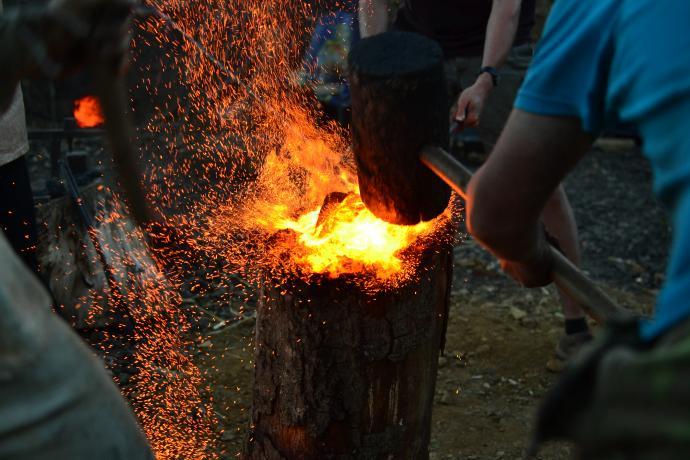 Jedna z méně fosforových železných hub